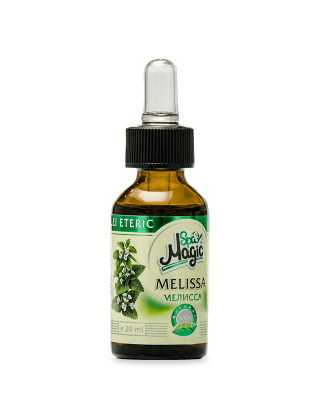 Ulei esențial de roiniță Magic SPA, flacon brun de 20 ml cu picurător