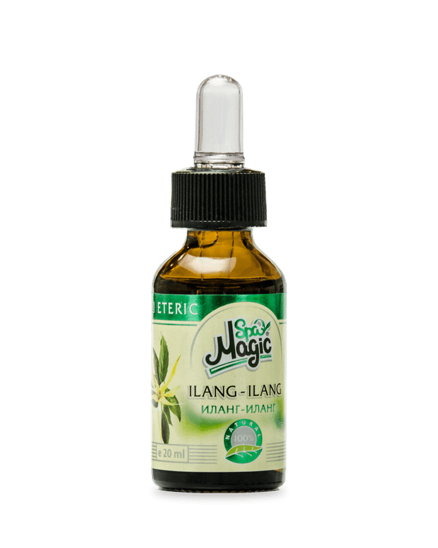Ulei esențial de ylang-ylang Magic SPA, flacon brun de 20 ml cu picurător